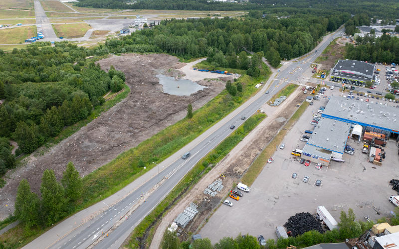 Lahden Kaupugintalon puisto