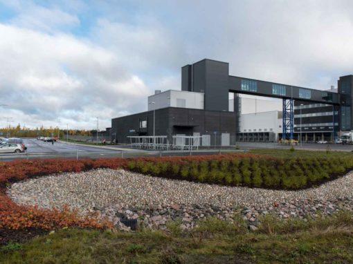 Hulevesiallas ja viheralueet | Sipoon logistiikkakeskus